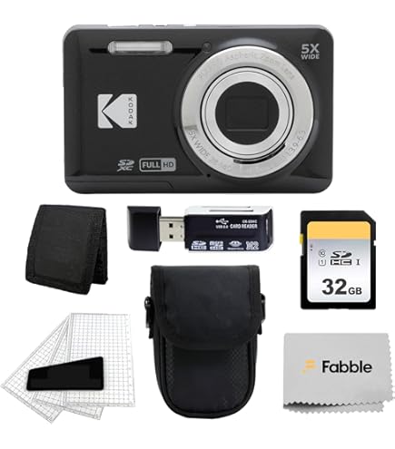 Amazon | Kodak PIXPRO FZ55 デジタルカメラ(レッド) + ブラック