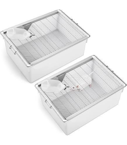 Amazon.co.jp: Rotulark 大型実験用マウスケージ 実験用ラットげっ歯類