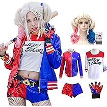 Amazon.co.jp: [milky time] ウィッグ付き ハーレイ・クイン
