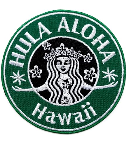 Amazon.co.jp: パロディーワッペン【フラ アロハ ハワイ】フラガール