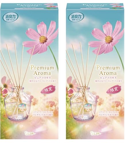 Amazon.co.jp: 消臭力 プレミアムアロマスティック 本体 リリー