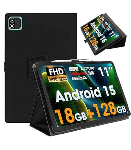 11インチタブレット FHD+ Android15 90Hz1920x1200 Amazon.co.jp
