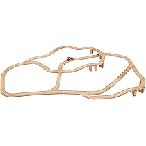 Amazon | Amazonベーシック おもちゃ 電車鉄道建設キット 木製 65