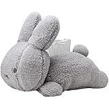 ツジセル(Tsujiseru) ディック・ブルーナ ぬいぐるみ もこもこ ティッシュカバー うさぎ グレー 6925209