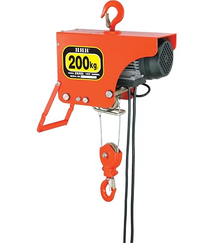 Amazon.co.jp: OH 電動ワイヤーホイスト 50kg DWH-50 : 産業・研究開発用品