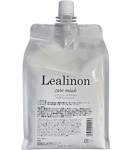 Amazon | Lealinon ケアマスク, ヘアトリートメント, 200g, 日本製