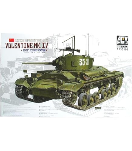 Amazon | AFVクラブ 1/35 イギリス歩兵戦車 バレンタインMK1