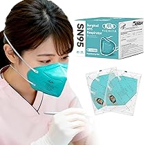 Amazon.co.jp: [YQ YICHITA] Surgical N95マスク 25枚 米国NIOSH承認