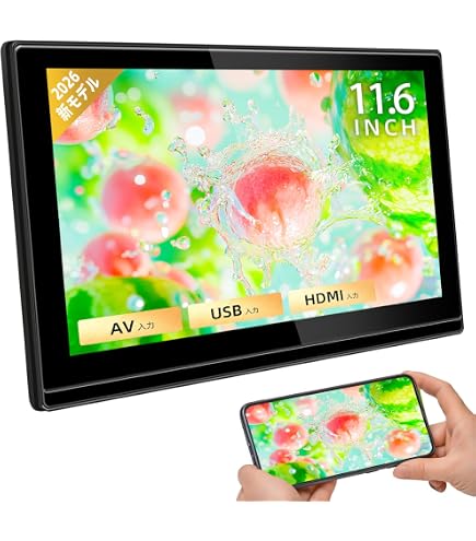 Amazon | アルパイン(ALPINE) 9型 WSVGA液晶 HDMI ヘッドレスト
