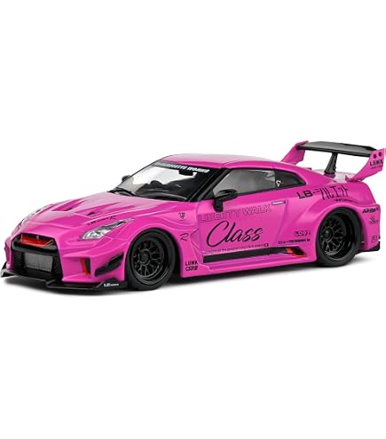 Amazon | ソリド 1/43 日産 GT-R R35 LBシルエット 2019 ブルー