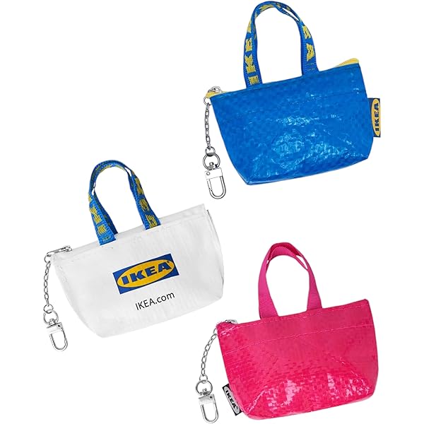 Amazon | [イケア] KNOLIG クノーリグ バッグ ブルー S サイズ