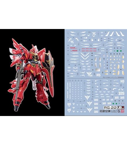 Amazon | ［RG 1：144］MSN-06S シナンジュ 用 水転写式デカール