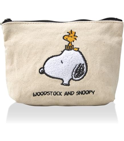 Amazon.co.jp: 粧美堂 マザー シリーズ スヌーピー 2段ポーチ 整列柄