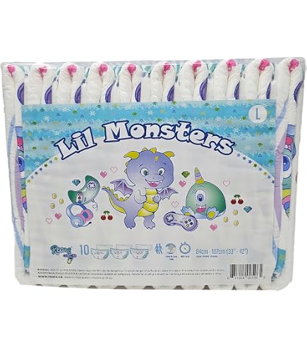 Amazon.co.jp: ABUniverse リトルキングス おむつ (10枚パック) (L