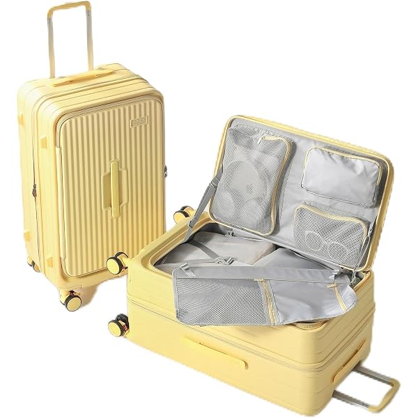 Amazon.co.jp: [GGQAAA] 大容量 荷物 トロリースーツケース 女性 回転