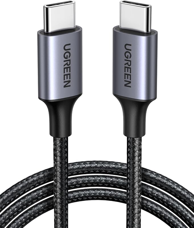 UGREEN USB Type C ケーブル 【PD対応 60W 急速充電】USB C iPhone 充電ケーブル タイプC USBケーブル 根元強化 断線防止 iPhone 17/16/15シリーズ MacBook Pro/Air iPad Pro Galaxy Xperia各種対応 (1M)