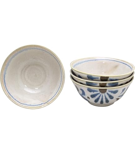 花笠マカイ　6寸　ペアセット Amazon.co.jp: □□□沖縄□幸陶器□やちむん□花笠マカイ□6寸□ペア