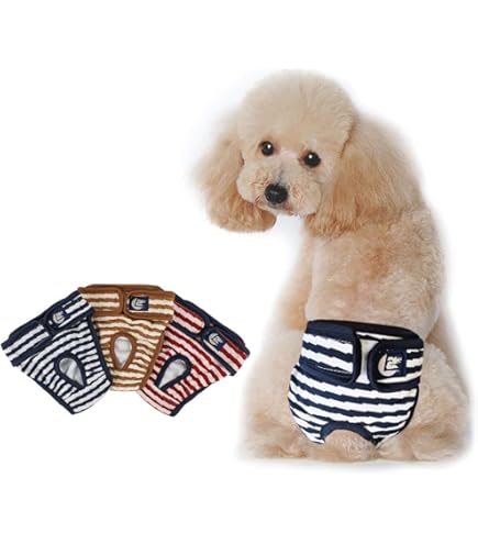 Amazon | ANSIMITE 犬用 生理パンツ 犬服 しつけ用品 背もたれ式 攪乱
