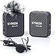 ワイヤレスピンマイク, SYNCO G1A1 PRO 音量調整 自動ペアリング ノイズリダクション機能 ミュート機能 長時間使用可能 カメラ、ビデオカメラ、パソコン、iPhone/Androidなど対応可能 オンライン授業、セミナー、YouTube/
