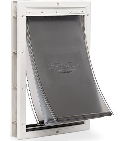 thumbnail image 2 of Dog Door Replacement Flaps 3-Flap Large Dog Door Replacement Insulated Flap With Clamp, Back Plate And Screws, Compatible With Large PetSafe Extreme Weather Aluminum Pet Door, PAC11-11039 10 1/8" X 16 7/8 2 of 9