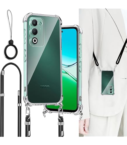 Amazon.co.jp: OPPO A5 5G 用 ケース ショルダー ネックストラップ 耐