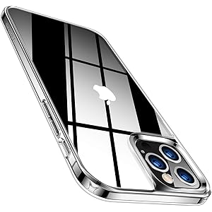 TORRAS iPhone 12 用ケース iPhone 12 Pro 用 ケース 9Hガラス背面+TPUバンパー 高透…