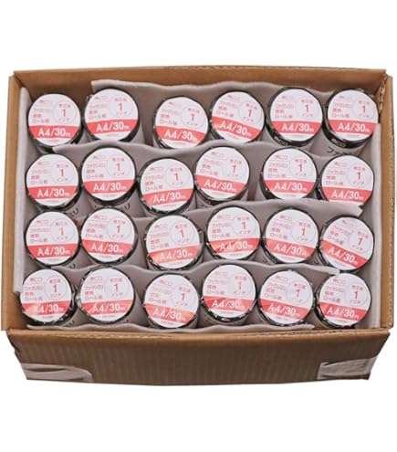 Amazon.co.jp: ミヨシ MCO FAX用感熱ロール紙 B4 0.5インチ 30m巻 1本