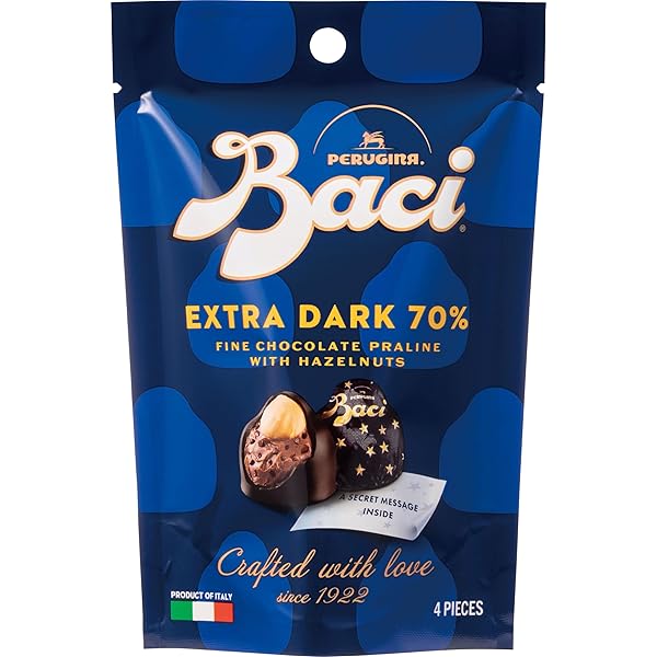 Amazon | BACI(バッチ) エキストラダークチョコレート BAG 4P