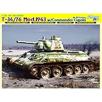 ロシア解放軍　T-34-76 mod1941 ドラゴン　1/35 戦車　完成品 T-34/76 Mod. 1941 第1親衛戦車旅団 (完成品AFV) - ホビーサーチ