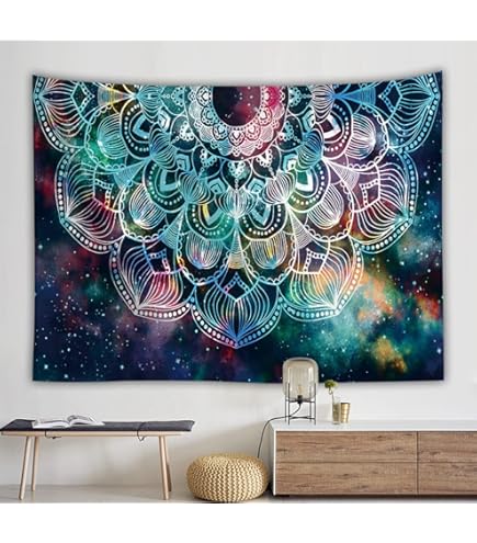 Amazon.co.jp: [KMBIGNK] 大判 星座 カラー 95x75 タペストリー 占星術