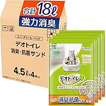 Amazon.co.jp: ユニ・チャーム デオトイレ 複数ねこ用消臭・抗菌シート