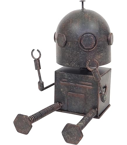 Amazon.co.jp: ロボット アイアン アイアンロボット 置物