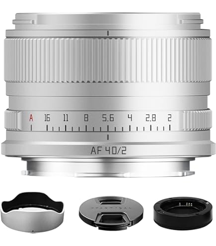 Amazon.co.jp: 35mm F2 DG シルバー Contemporary ライカLマウント 単