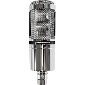 audio-technica コンデンサーマイクロホン AT2020V 限定カラー シルバー 動画配信・宅録・ポッドキャ…