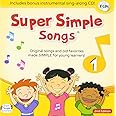 スーパーシンプルラーニング(Super Simple Learning) スーパーシンプルソングス 1 第2版 CD 2枚セット 子ども えいご