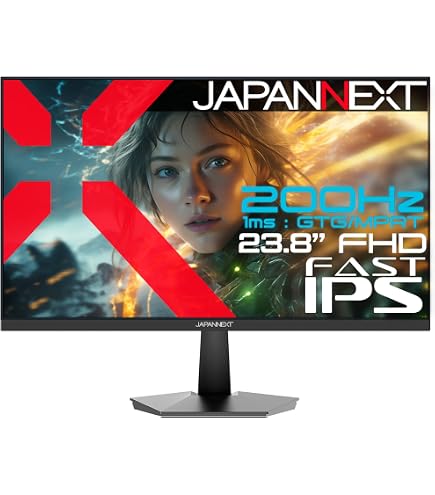 Amazon.co.jp: JAPANNEXT 23.8インチ ゲーミングモニター 144Hz 1ms