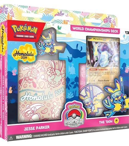 Amazon.co.jp: 2024年ポケモンTCG世界選手権デッキ(ランダムデッキ1枚