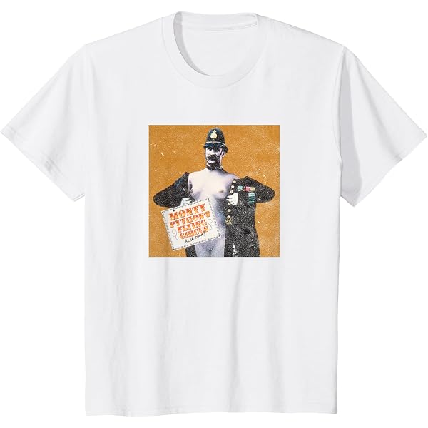 90's MONTY PYTHON'S フライングサーカス　Tシャツ L Amazon | Monty Python 公式 フライングサーカス グレー Tシャツ | T