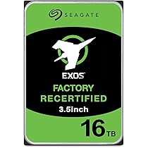 Amazon | Seagate シーゲイト 16TB ST16000NM001G Exos SATA HDD 6Gb/s