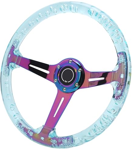 Amazon | 290mm 小径ステアリングホイール ウッド 29パイ 29Φ 旧車