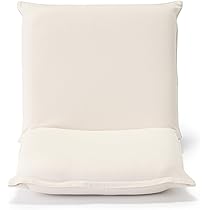 Amazon｜無印良品 座いす 生成 小 幅50×奥行62×高さ44cm