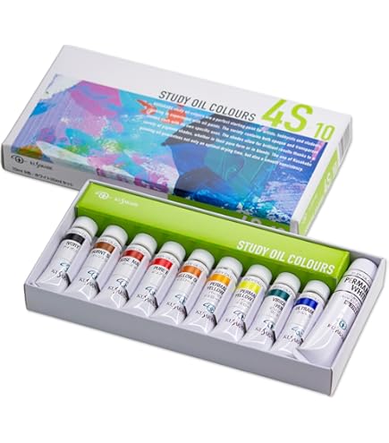 (未使用･未開封品)　クサカベ 油絵具 習作用 油絵具セット 11色セット 6S-12 20ml ar3p5n1 Amazon | クサカベ(Kusakabe) 油絵具 習作用 油絵具セット 11色