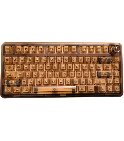 Amazon | Akko メカニカルゲーミングキーボード ウォールナット木製