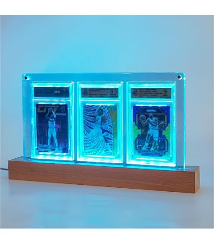 Amazon.co.jp: ライトアップディスプレイトレーディングカードカード