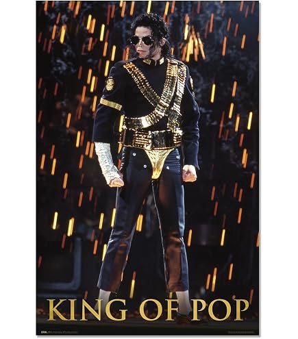 Michael JacksonマイケルジャクソンKING OF POP ポスター Amazon.co.jp: ( 11 x 17 ) Michael Jackson ( King of Pop )音楽