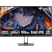 KTC 27インチ WQHD ゲーミングモニター H27T22S Amazon.com: KTC 27 Inch QHD Gaming Monitor, 180Hz 1ms GTG
