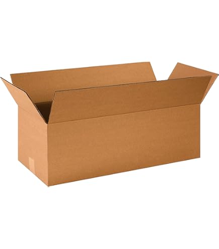 Amazon.co.jp: BOX USA 30x14x10 段ボール箱 L 30L x 幅14インチ