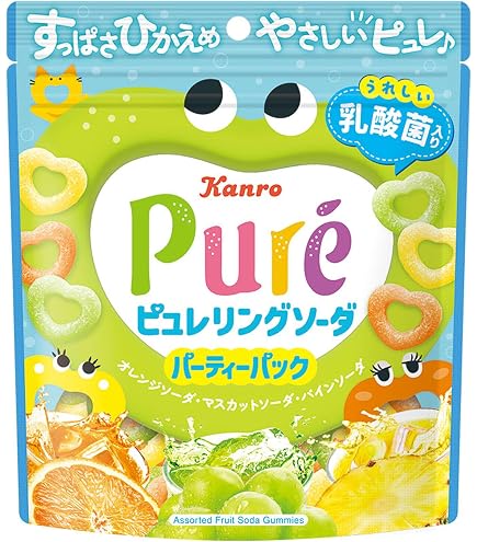 Amazon.co.jp: カンロ ピュレリングソーダ 63g : 食品・飲料・お酒