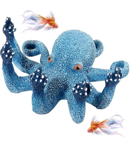 ♦️金魚 熱帯魚 シェルター 潜水艦 タコ たこ オブジェ アクアリウム 水槽 ♦️金魚 熱帯魚 シェルター 潜水艦 タコ たこ オブジェ