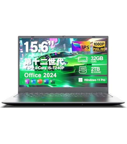 Amazon.co.jp: BINTEC 14インチCore i7 第12世代ノートパソコン/Win 11
